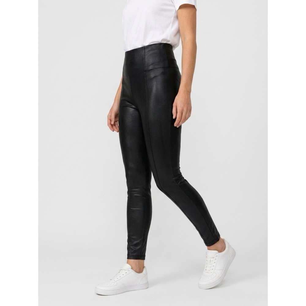 Bcbg Black Leggings Size Large(7-b64)